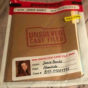 Unsolved case files- Jamie banks
